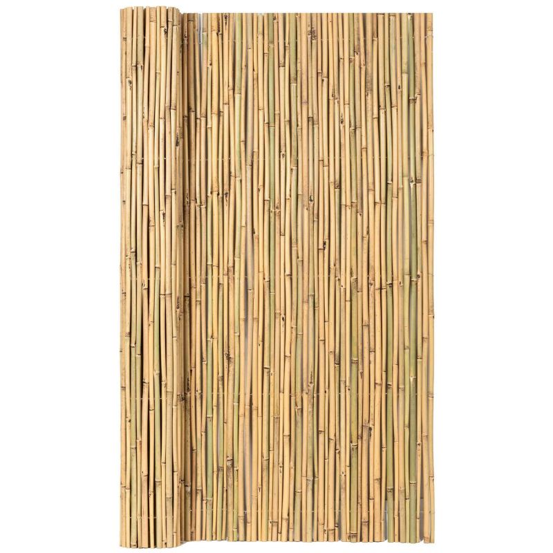 Bambusová zástena z celých tyčí 1 x 3 m