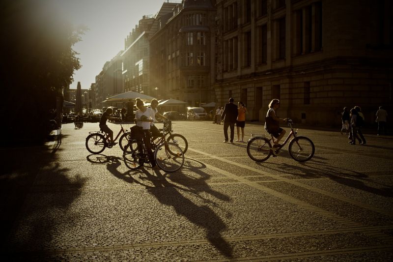 bicyklovanie v meste je ekologický spôsob dopravy