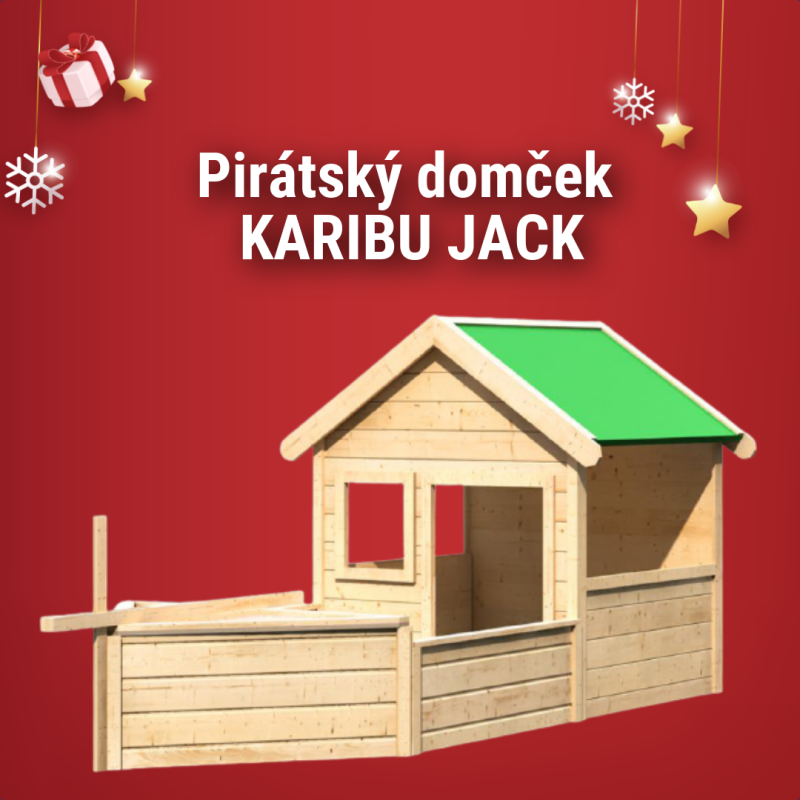 pirátsky domček Karibu Jack