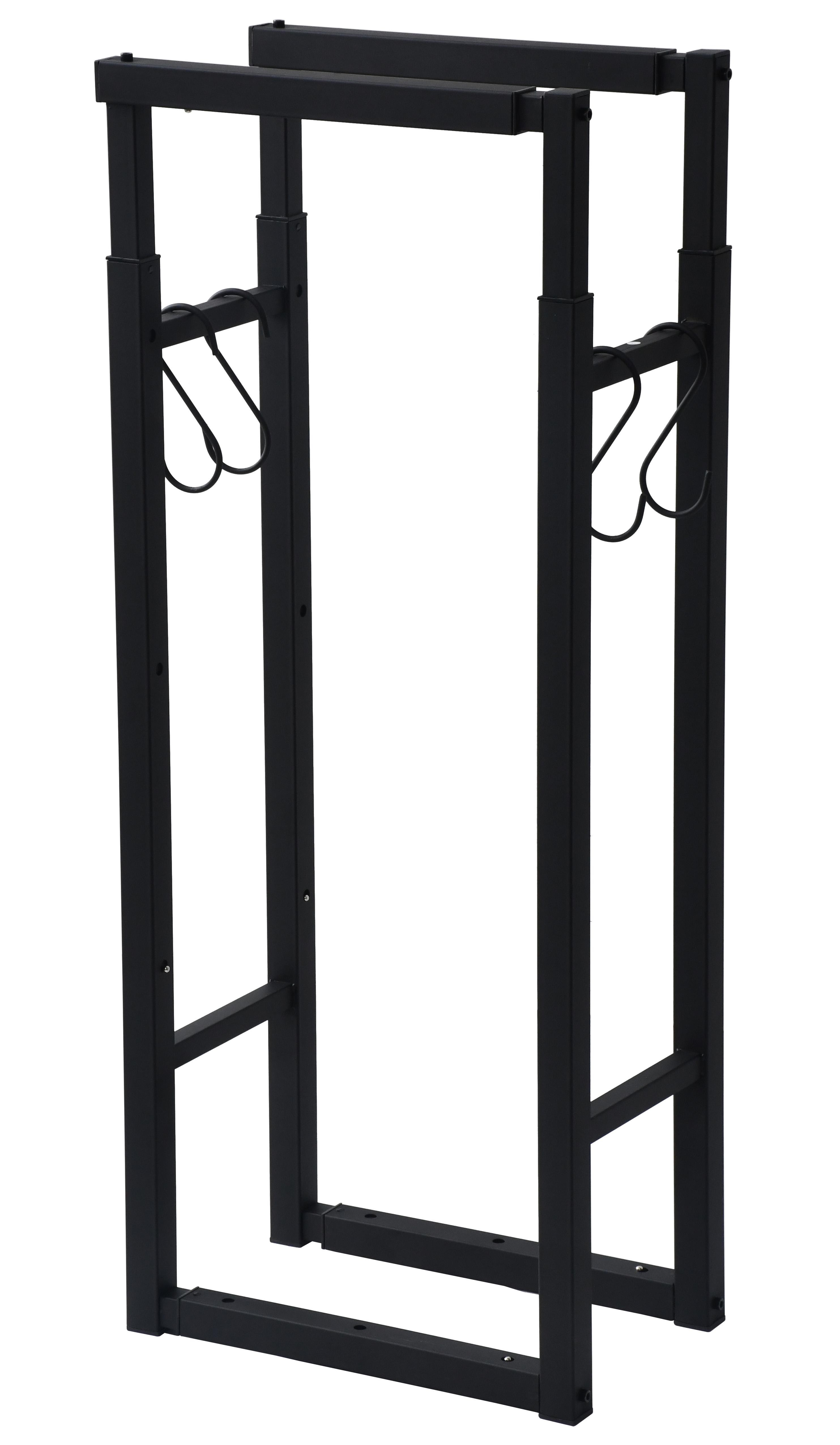 Stojan na krbové drevo nastaviteľný