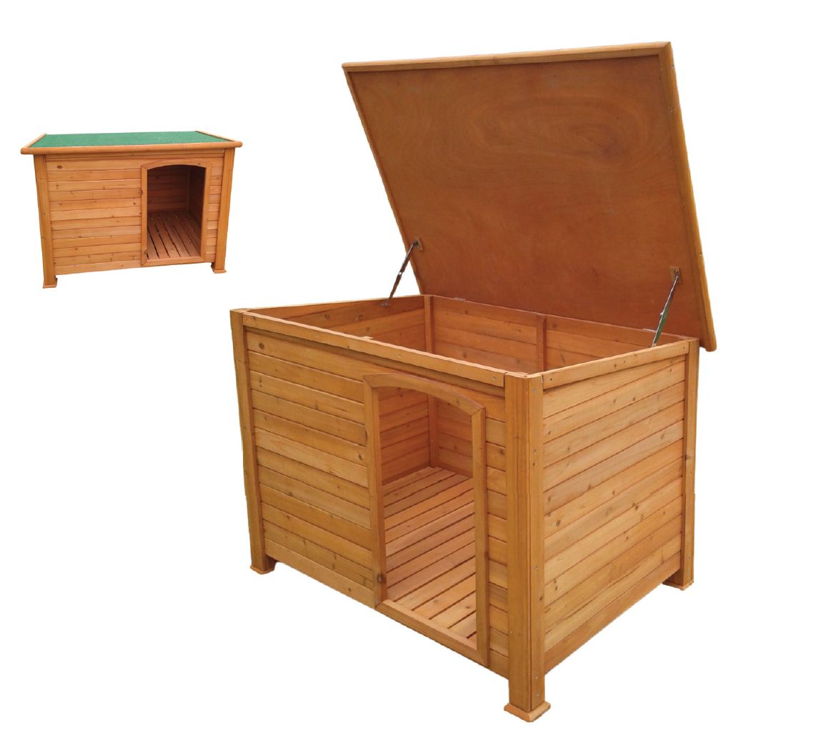 Drevená búda pre psov 127 x 95 x 95 cm Drevená búda pre psov 127 x 95 x 95 cm