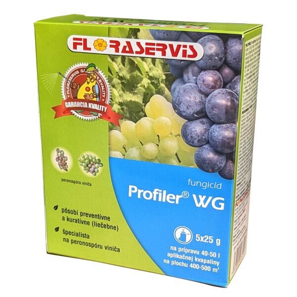 Profiler® WG - proti peronospóre viniča - 5x25 g Profiler® WG - proti peronospóre viniča - 5x25 g