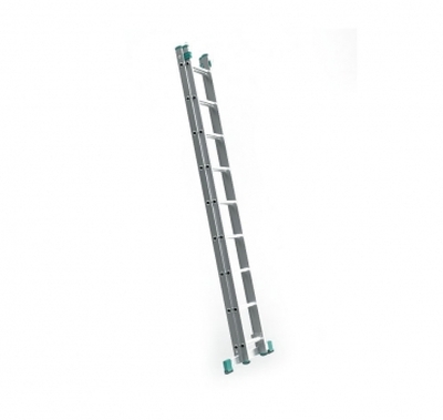 Dvojdielny hliníkový rebrík 2 x 7 stupňov