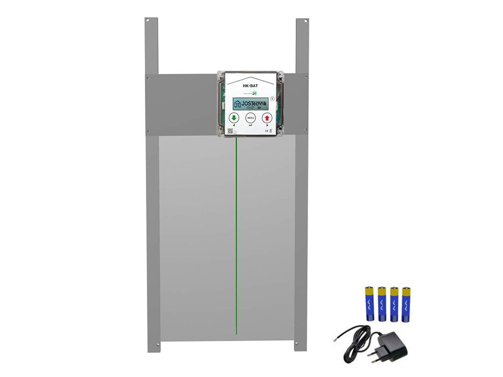 Komplet automatického otvárania a zatvárania kurína JOSTechnik HK-Bat 30x45 R Komplet automatického otvárania a zatvárania kurína JOSTechnik HK-Bat 30x45 R