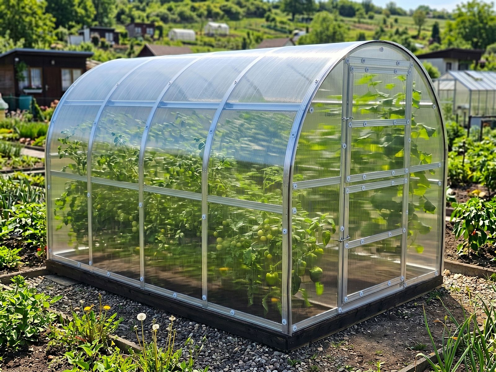 Skleník LANITPLAST KYKLOP2 2x4 m PC 4 mm Skleník LANITPLAST KYKLOP2 2x4 m PC 4 mm