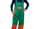 Detské montérkové nohavice s náprsenkou Pinocchio 
