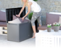 Úložný záhradný box RATO PLUS 290 l hnedý