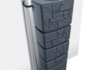 Sud na dažďovú vodu TOWER STONE antracit 350 L