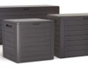 Úložný záhradný box 280 l hnedý