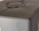 Sud na dažďovú vodu AQUA TOWER svetlo šedý 650 L