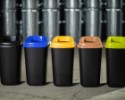 FEREX Dizajnový odpadkový kôš 45 l modrý
