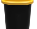 FEREX Dizajnový odpadkový kôš 45 l žltý