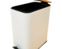 Odpadkový kôš BAMBOO 5 l - biely