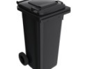 FEREX Smetná nádoba 120 l čierna