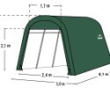 Náhradná plachta pre garáž SHELTERLOGIC 3,0x6,1 m (62584EU)