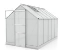 Skleník VITAVIA APOLLO 6200 PC 6 mm strieborný