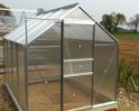 Skleník VITAVIA TARGET 6200 PC 4 mm strieborný