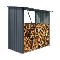 Prístrešok na drevo Riwall PRO RMWS 3x7 Anthracite
