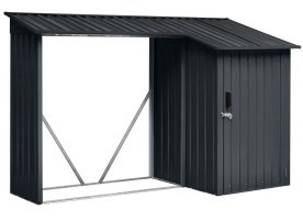 Prístrešok na drevo Riwall PRO RMWS 3x9 Anthracite