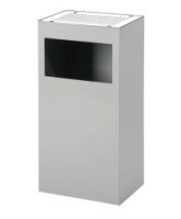 Odpadkový kôš ALFA 80 l - strieborný