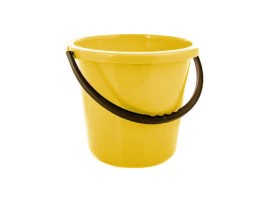 Plastové vedro 12 l žlté