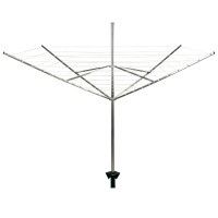 Záhradný sušiak na prádlo, 4 ramená