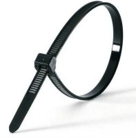 Sťahovacia páska 2,5 x 100 mm čierna