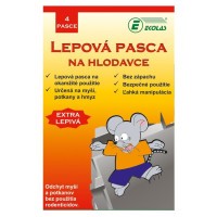 Lepová pasca na hlodavce - 4 pasce