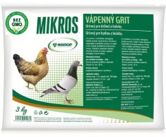 MIKROS Vápenný grit - 3 kg