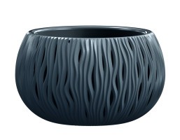 Kvetináč SANDY antracit 370 mm