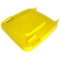 Veko na 120 l smetnú nádobu FEREX - žlté