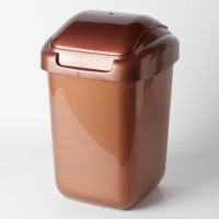 FEREX Plastový odpadkový kôš medený 15 l