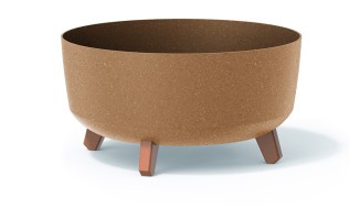 Kvetináč GRACIA LOW WOOD naturo 38 cm