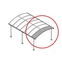Palram Rozširovací modul pre prístrešok rady Arcadia (70 cm)