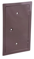 Komínové dvierka Anko C2.3B 130 × 260 mm, hnedé