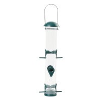Kŕmidlo pre vtáky na zrno závesné, 430 ml, 7 × 44 cm