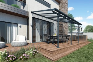 Pergola Palram Sierra 5400 antracit 3 x 5,46