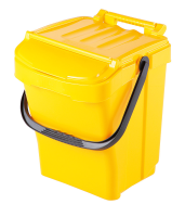 Odpadkový kôš URBA Plus 40 l - žltý