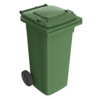 FEREX Smetná nádoba 120 l zelená