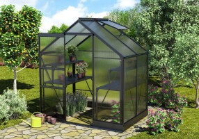 Skleník VITAVIA APOLLO 2500 PC 6 mm čierny