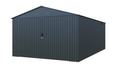Plechová garáž Riwall PRO RMCG 20x13 Anthracite