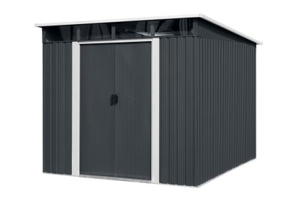 Záhradný domček Riwall PRO RMSP 9x8 Anthracite LUX