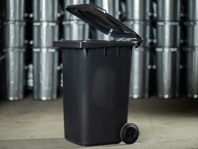 FEREX Smetná nádoba 240 l PREMIUM čierna