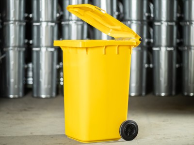 FEREX Smetná nádoba 240 l PREMIUM žltá