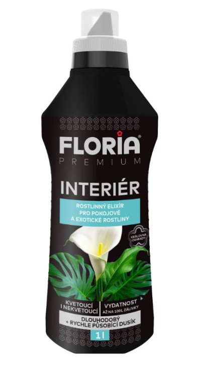 FLORIA Premium Kvapalné hnojivo INTERIÉR - 1 l