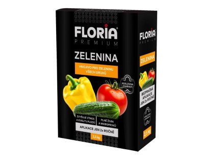 FLORIA Premium ZELENINA – 2,5 kg