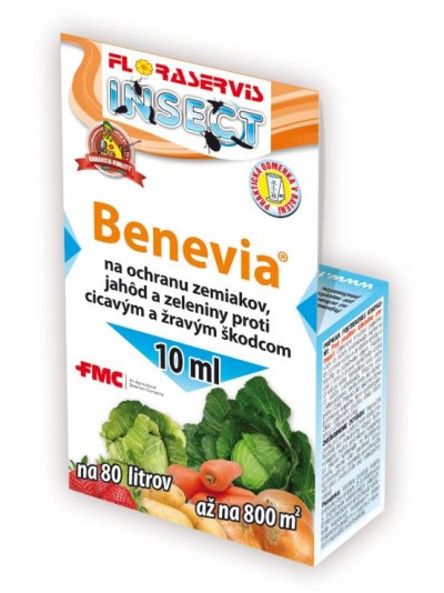 Benevia® – na ochranu zemiakov, jahôd a zeleniny proti cicavým a žravým škodcom - 10 ml