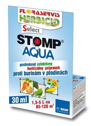 STOMP® Aqua – selektívny herbicíd proti burinám - 30 ml