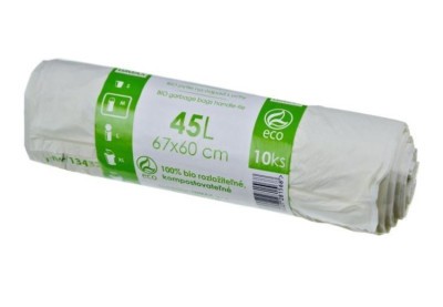 Kompostovateľné vrecká do koša 45 l