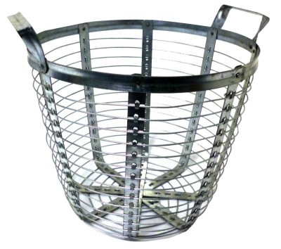 Pozinkovaný drôtený kôš 30 l